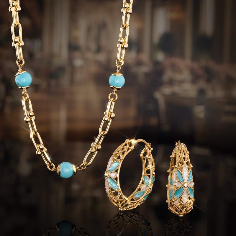 Cala Goloritze Necklace & Earring Set